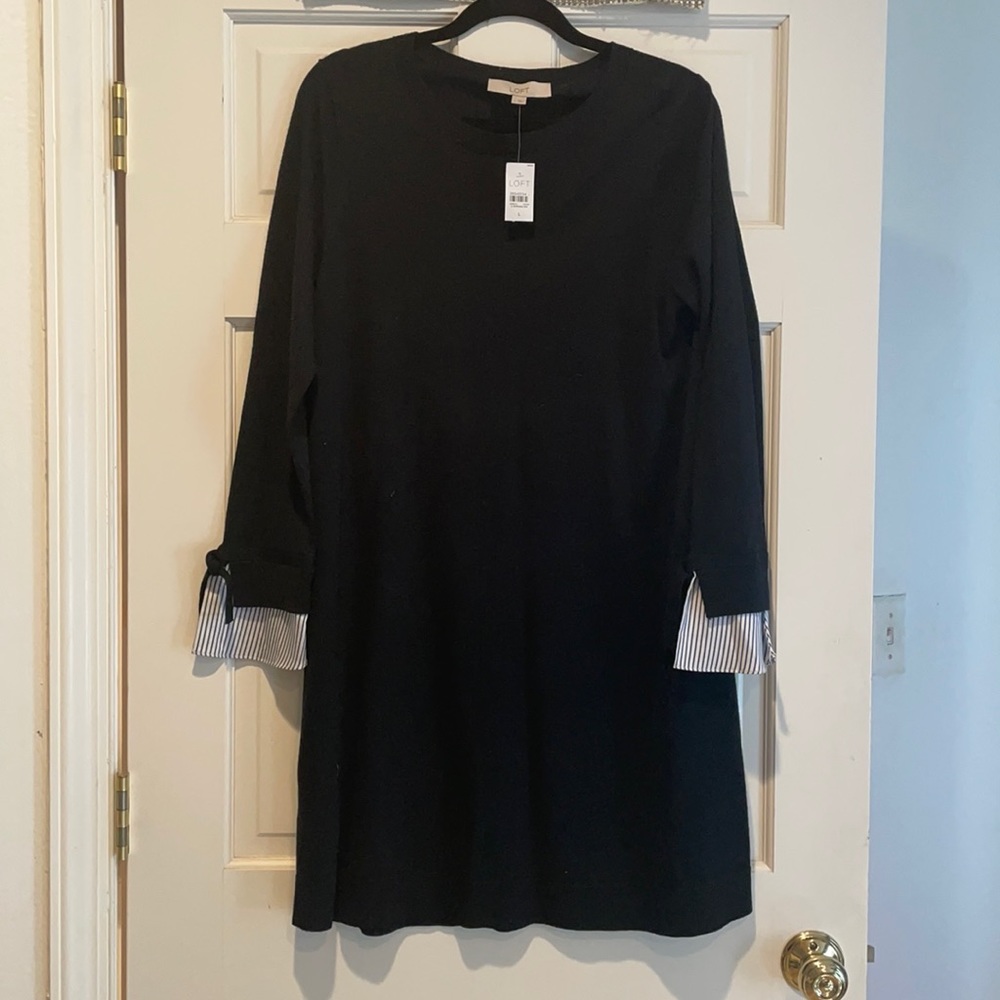 Black long sleeve dress